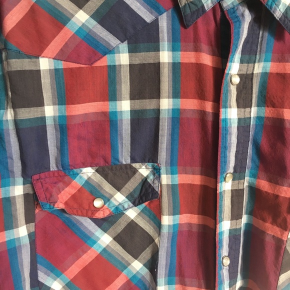 Vintage Western Pearl Snap - Picture 3 of 4